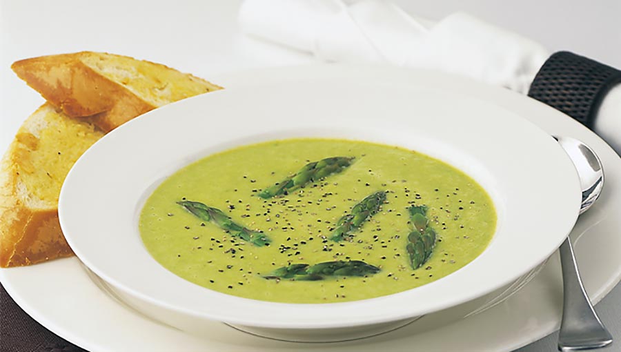 Creamy Asparagus and Potato Soup